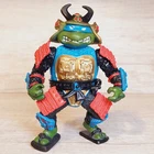 Vintage 1990 TMNT Leo the Sewer Samurai Figure 5" Teenage Mutant Ninja Turtles