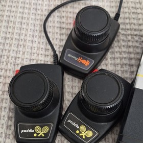 Atari 7800 Black Console Bundle w/ Controllers, Power Adapter, RF, 10 Games