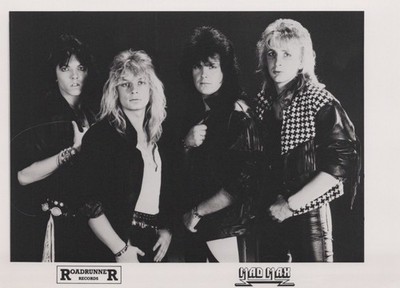 Mad Max Band Photograph Original Black And White Press Promotional Circa 1990s