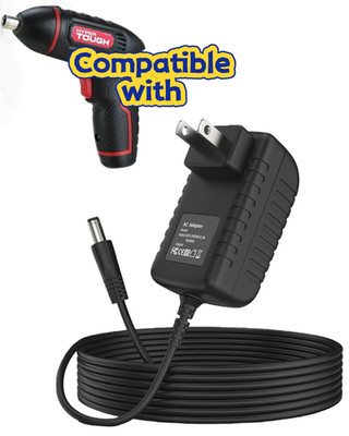 AC Adapter Charger For Hyper Tough 4 volt Cordless Screwdriver Power Supply Cord