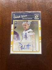 2016 Donruss Optic - Rookies Derek Watt #114 Holo (RC)