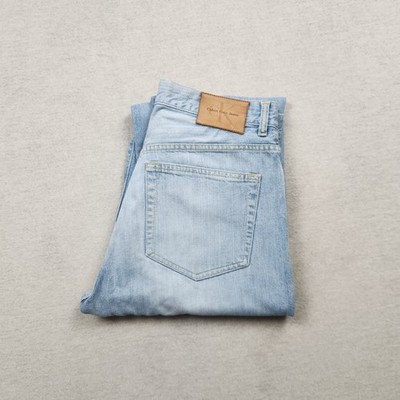 Calvin Klein Vintage Herren Jeans Hose W32 L31 Denim Blau Regular Gerade Y2K