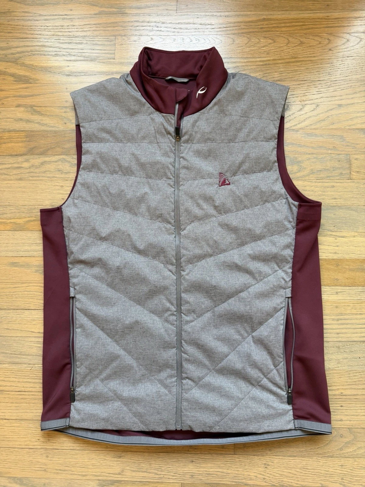 KJUS Release Vest Preston Trail Golf Lightweight Full-Zip Mens Size 50/M