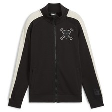 PUMA Op X T7 Full Zip Track Jacket Youth Boys Black Casual Athletic Outerwear 62