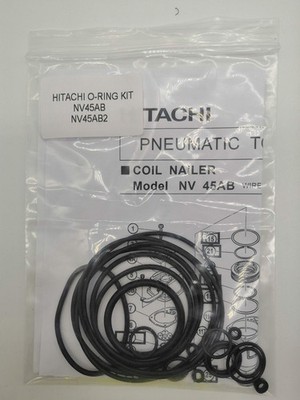 O-Ring Kit Fits Hitachi NV45AA, NV45AB, NV45AB2 Coil Roofing