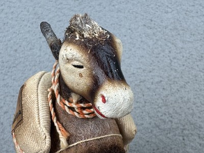 Vintage Cafe De Colombia Donkey Mule Figurine Carrying Bags | eBay