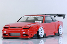 Nissan 180SX RPS13 Origin Labo Pandora RC 1/10 Drift Body Giappone