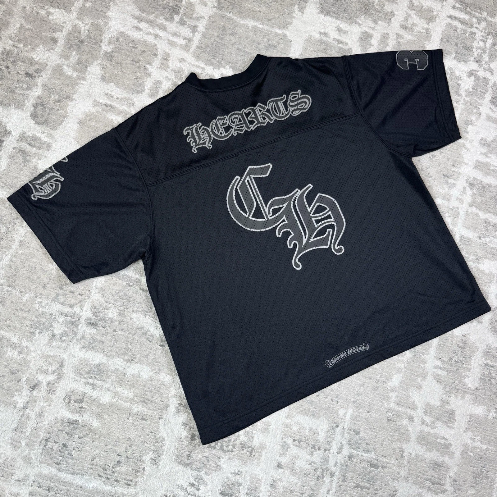 Chrome hearts Mesh CH Short Sleeve Jersey