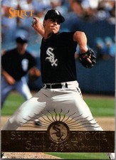 1995 Select Baseball Card #178 Scott Ruffcorn White Sox Rookie RC. rookie card picture