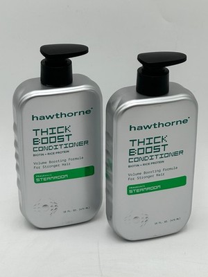 Hawthorne Thick Boost Hair Conditioner - Biotin + Rice Protein - 16 Oz. (2-Pack)