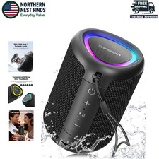 All-Day Portable Bluetooth Speaker for Travel   Waterproof  Romantic Ambiance