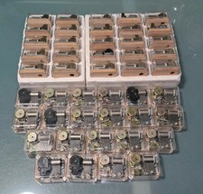 LOT OF 48: Sankyo Japan Music Box Mechanisms Mixed Songs, GREAT DEAL 