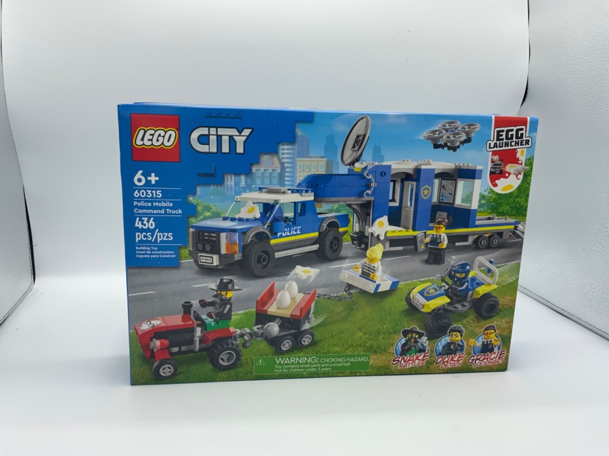 LEGO Police Mobile Command Truck 60315 Building Set (436 Pieces
