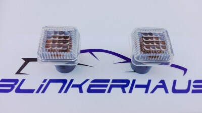 WHITE Side Indicators Ford Fiesta Mk3 Escort RS Sierra Scorpio Orion Transit 
