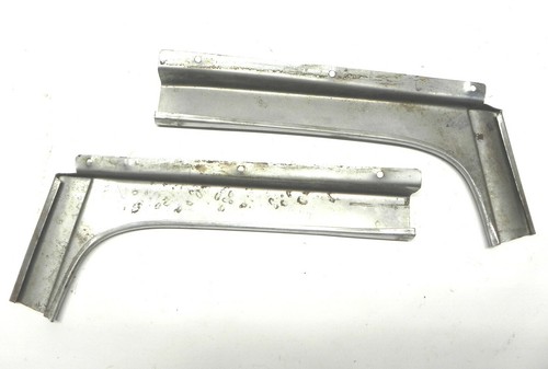 1955 DESOTO HARDTOP CONVERTIBLE WINDSHIELD TRIM POSTS LEFT & RIGHT SIDES USED - Picture 3 of 6