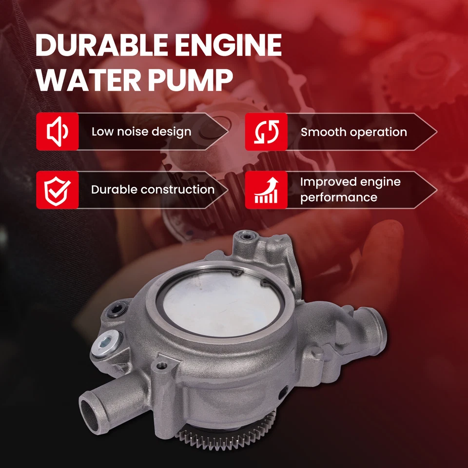 Bomba de agua 23522707 23526039 para camiones con motor Detroit Diesel serie 50 60 Foto 3 de 4
