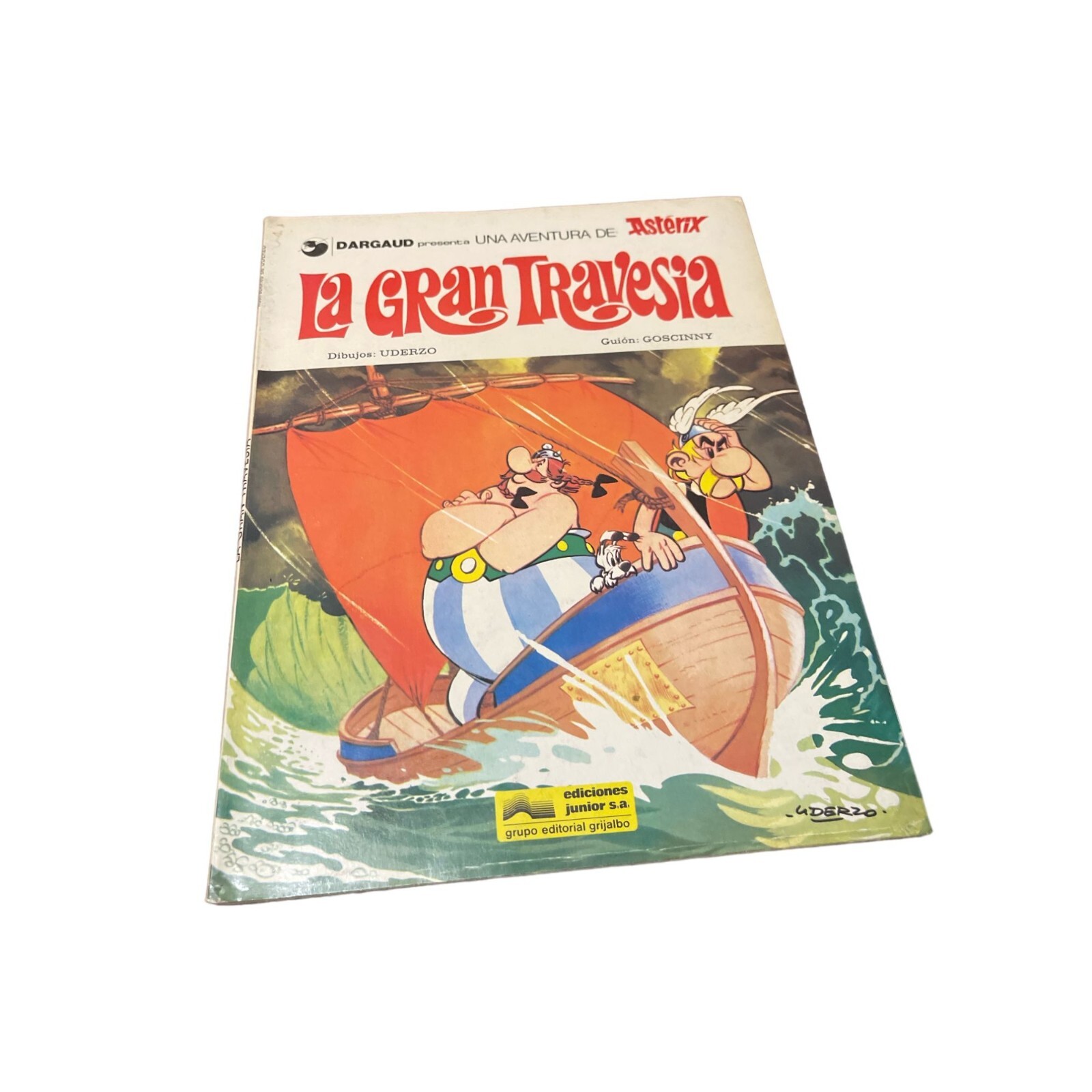 Asterix La Gran Travesia Guion de Goscinny Graphic Novel Spanish Ed