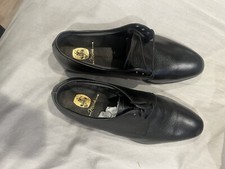 Vintage Men  s Shoes John McHale 1950s Size 10 Brand New Black