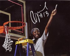 CHINEY OGWUMIKE AUTOGRAPH SIGNED 8X10 PHOTO STANFORD CONNECTICUT SUN WNBA 14 ROY
