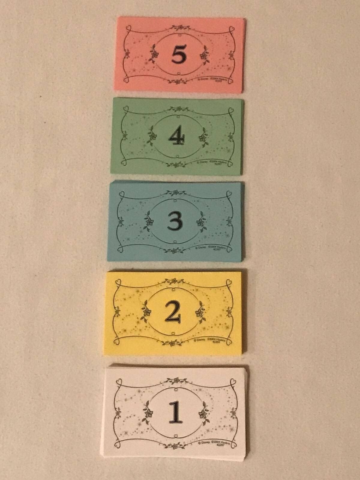 Monopoly Junior Jr Disney Princess Replacement Parts Pieces Cupcake