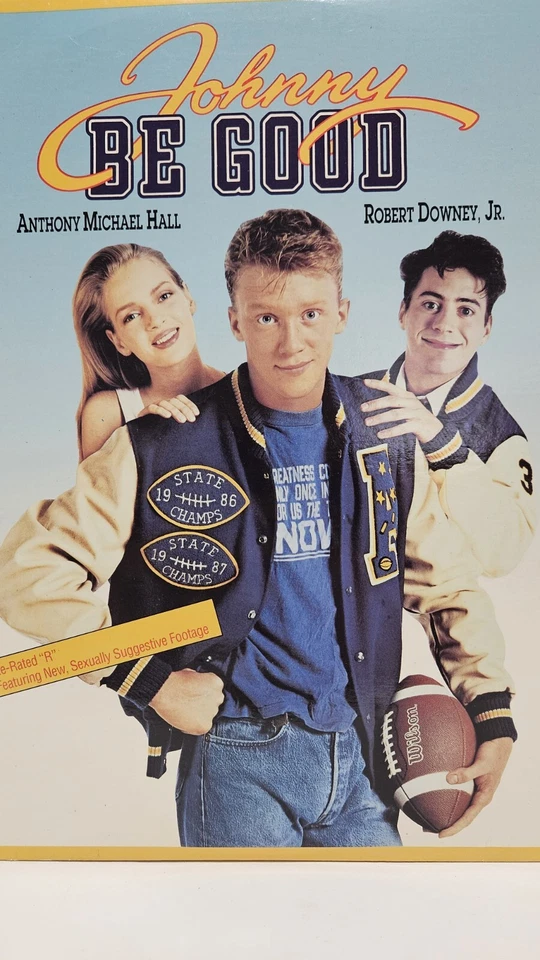 Johnny Be Good 1988 Robert Downey, Jr. Laserdisc LD Videodisc Very Rare Vintage  - Image 3 of 4