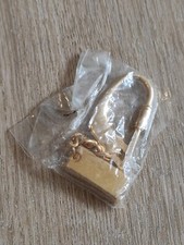 Rare Porte clef RENAULT lingot d'or 71856  doré -