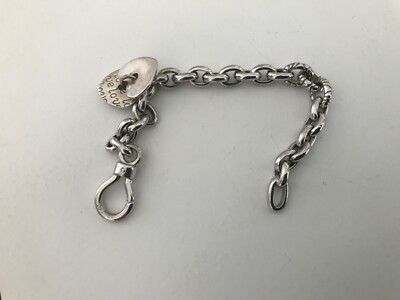 Pascal Hall gemarkt 925 Silber Armband mit Silberherz NEU