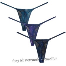 Men G String Thong MICRO Lingerie Intimates Underwear Slim Pouch Jockstrap Pants