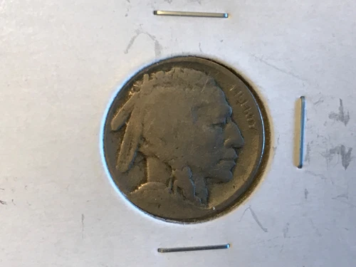 1918-S Buffalo Nickel in very good/fine