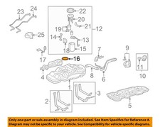 TOYOTA OEM 05-21 Corolla Fuel System Components-Fuel Pump Assy Gasket 7716902050