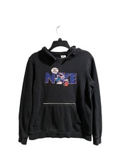 Nike Hoodie Pull Over Youth XL Black Space Jam Bugs Bunny Dri Fit Toon Squad