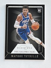 Matisse Thybulle RC BLACK BOX ROOKIE SP #'ed /249 (Hobby Box Exclusive) 76ers