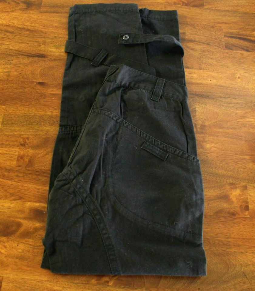 Women's Medium I.P. Zone Pants New Casual Black Low Rise W28½" eBay