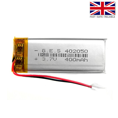 3,7 V 400mAh LiPo 1S Polymer Wiederaufladbarer Akku: MP3 GPS Lautsprecher - 402050