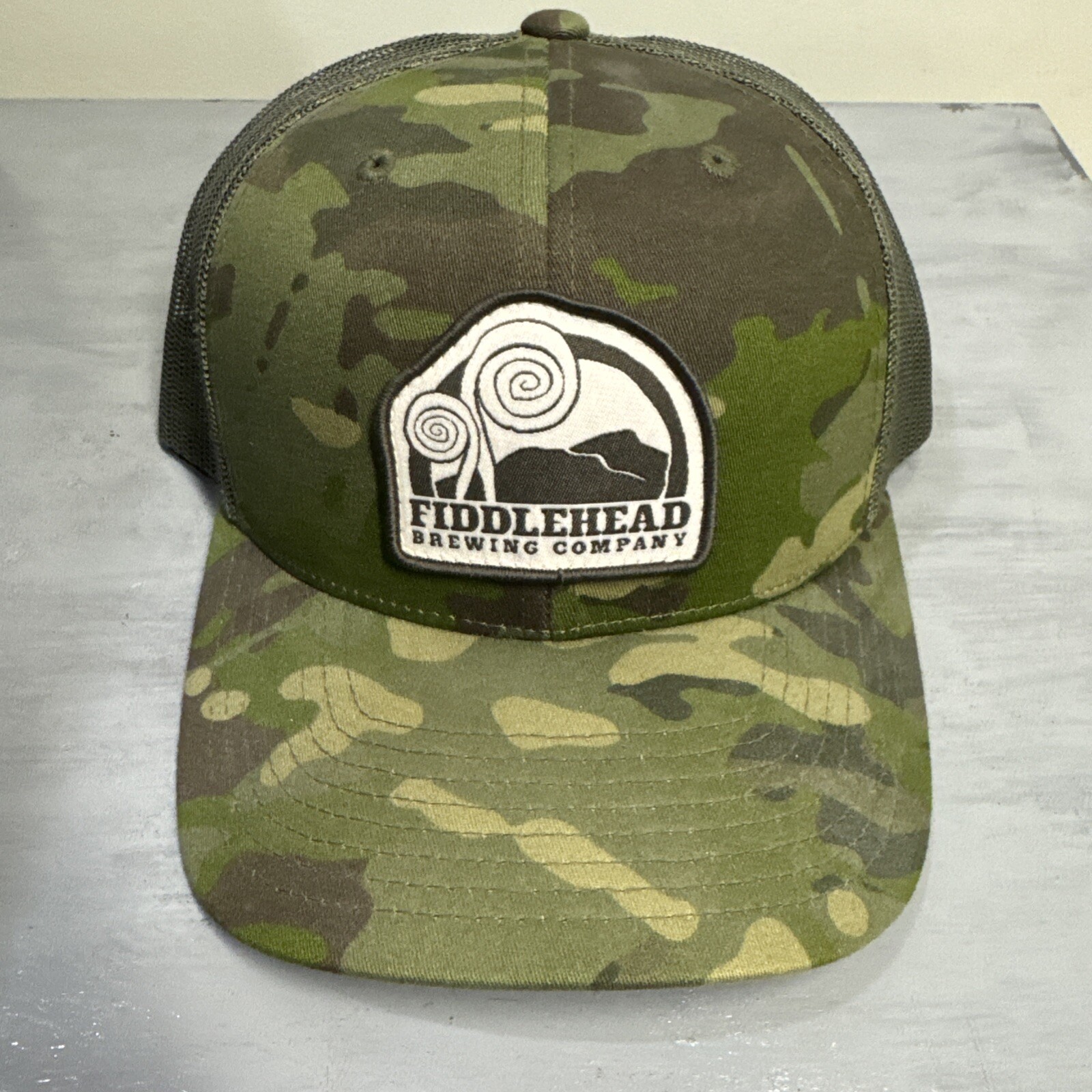 Fiddlehead Brewing Brewery Vermont Camo Adjustabl… - image 1