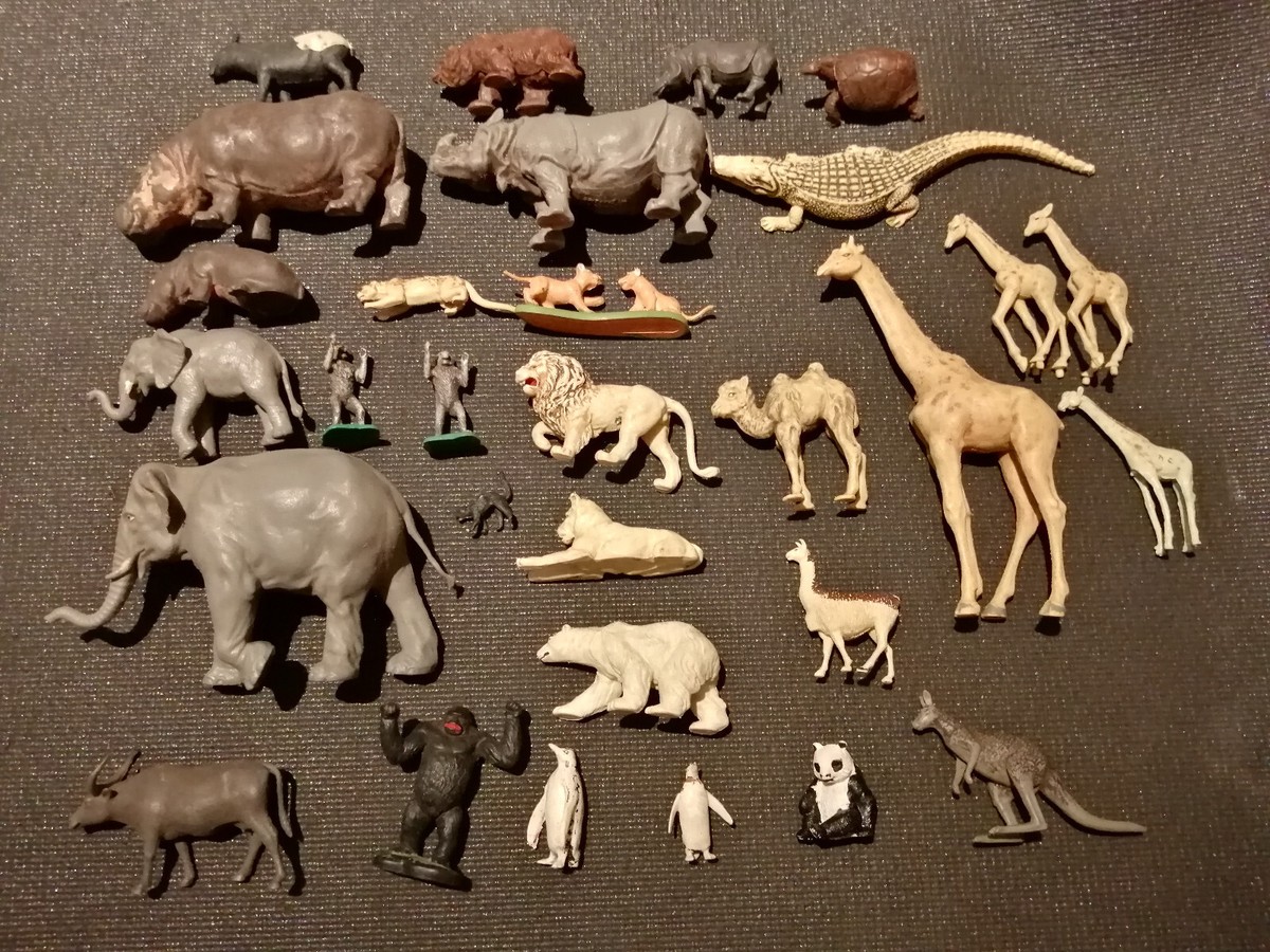 VINTAGE BRITAINS PLASTIC ZOO / SAFARI / WILD ANIMALS | eBay