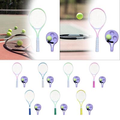 Entraîneur De Tennis Avec Balle De Rebond, Base Stable, Portable, Pour Débutants Et Confirmés
