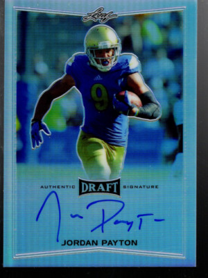 A8165- 2016 Leaf Metal Draft #BAJP1 Jordan Payton Auto - Nm-Mt