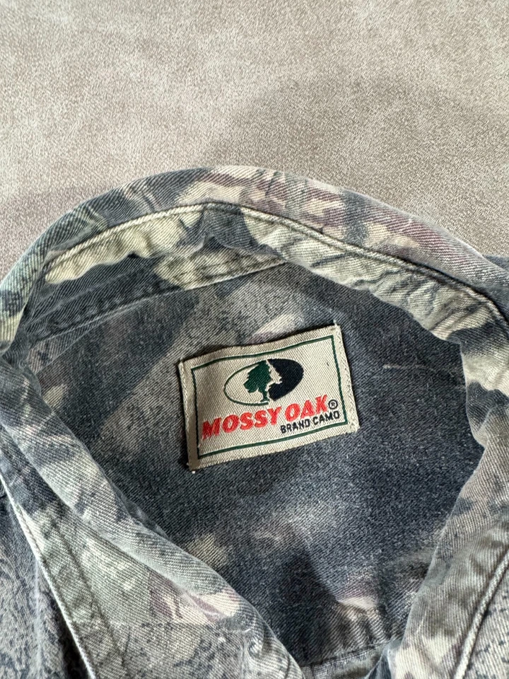 Mossy Oak Brand Camo Mens Cutler-Hammer Long Sleeve Multicolor Hunting Shirt XL - Image 4 of 4