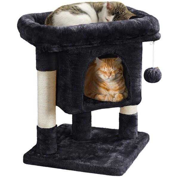 Cat Tree Cat Tower with Top Perch Scratching Post Cat Condo Furniture for Cats