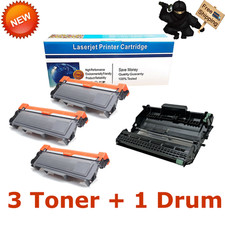 4PK TN660 TN630 Toner and DR630 Drum for Brother DCP-L2540DW
