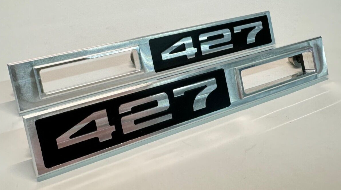 1969 Chevy Chevelle '427' Emblem Side Marker Light Bezel Front