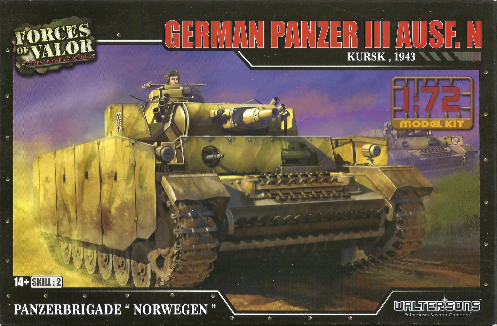 Forze Di Valor 1/72 Pz Kpfw III Ausf N (Kursk, 1943)