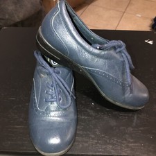 Dr Scholls Double Air Pillo Insoles SZ 7 Dark Blue Comfort Shoes