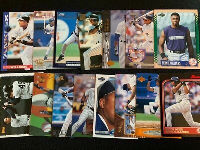 Bernie Williams 1990-2004 Inserts RCs Parallels Oddballs NM to NM-MT You Pick!!