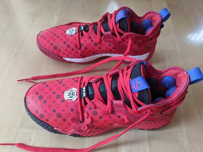 Basketballschuhe Sportschuhe adidas ''Harden Vol. 6''   Größe 10½ (45) - rot