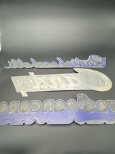 LOTTO CLISCE' CARATTERI TIPOGRAFICI vintage TIPOGRAFIA d'epoca