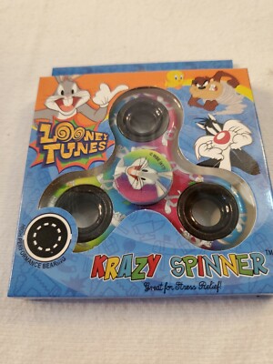 Fidget Spinner Looney Tunes Bugs Bunny 3  Krazy Spinner Stress Relief 