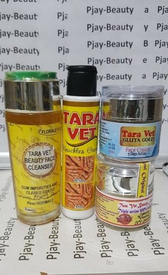 Tara Vet Cleanser Green 2 Dual Face Creams 1 Knuckle Cream Pjay Beauty Ebay