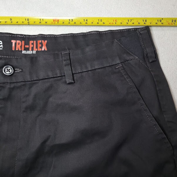 Lee Performance Series TRIFlex Pants Men 36X32 Dark Gray Relaxed Fit
